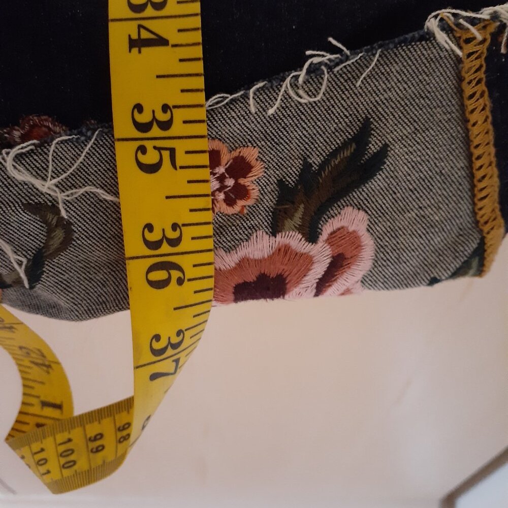 Driftwood Embroidered Cuff Jeans - Picture 13 of 13